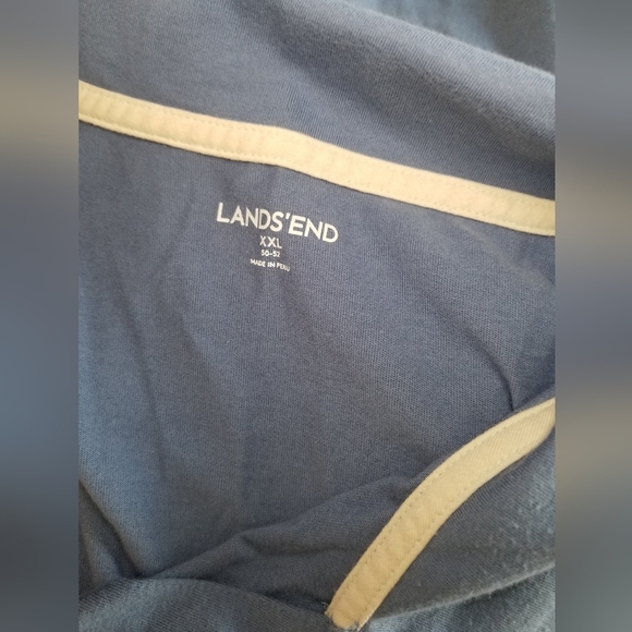 🎈 Lands End Collared T Shirt - Picture 2 of 2